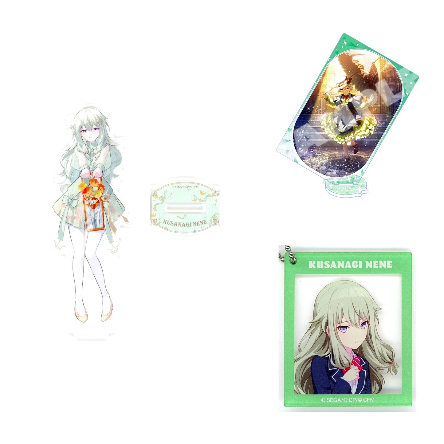 All 3 items included in Curator's Nene Kusanagi Collection