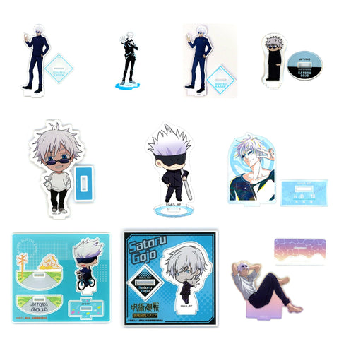 Satoru Gojo Acrylic Stands Curated Set of 10 (Jujutsu Kaisen), photo 1