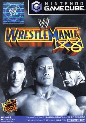 WWE WrestleMania X8 Nintendo GameCube Japan Ver. [USED]