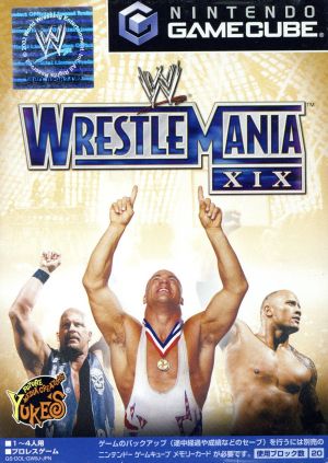 WWE WrestleMania XIX Nintendo GameCube Japan Ver. [USED]
