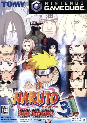 Naruto Gekito Ninja Taisen 3 Nintendo GameCube Japan Ver. [USED]