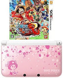 3DS LL Chopper Pink One Piece: UnLimited World Red SS Adventure Pack: Nanatsu no Hikan & Myst Nintendo 3DS Series Console [USED]