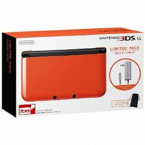 3DS LL Orange X Black Nintendo 3DS Series Console [USED]
