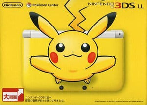 3DS LL Pikachu Yellow SPR-S-YAAA Nintendo 3DS Series Console [USED]