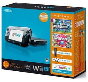 Wii U Kuro Ready-To-Play Family Premium Set WUP-S-KAFS Wii U Series Console [USED]