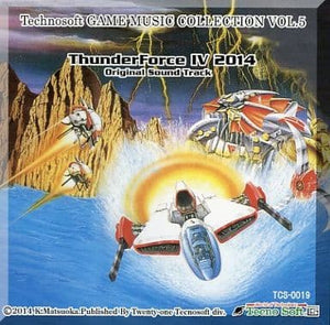 Technosoft GAME MUSIC COLLECTION Vol.5 ThunderForce IV 2014 Original Sound Track CD Japan Ver. [USED]