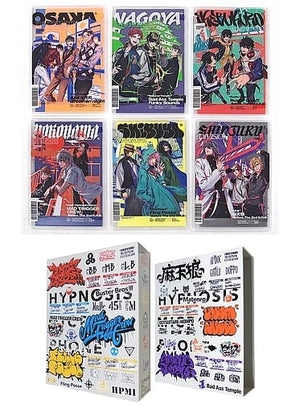 Hypnosis Mic: Division Rap Battle Series All 6 Volumes Set SIX SHOTS COMPLETE BOX Graffiti Logo ver. CD Japan Ver. [USED]