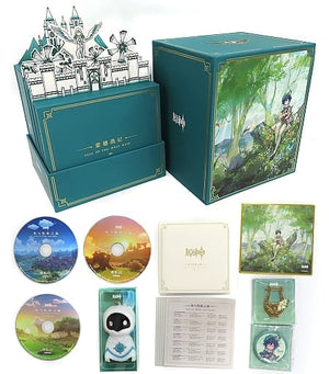 Genshin Impact Motoku Hen Original Soundtrack Wind and Pastoral Castle Limited Edition Imported Edition CD Japan Ver. [USED]