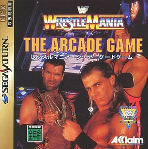 WWF WrestleMania The Arcade Game SEGA SATURN Japan Ver. [USED]