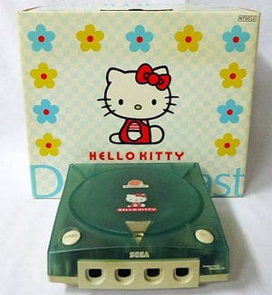 Dreamcast Skeleton Blue Hello Kitty Ver. HKT-6500B Dreamcast Series Console [USED]