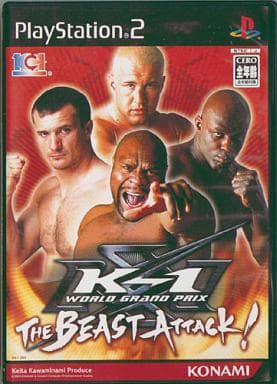 K-1 WORLD GRAND PRIX -THE BEAST ATTACK- PlayStation2 Japan Ver. [USED]