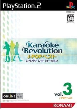 Karaoke Revolution J-POP Best Vol.3 PlayStation2 Japan Ver. [USED]