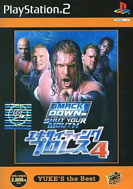 WWE SmackDown Shut Your Mouth YUKE'S the Best PlayStation2 Japan Ver. [USED]