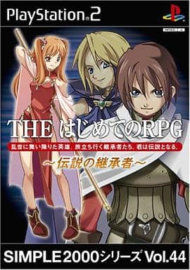 THE First RPG Legendary Inheritor SIMPLE 2000 Series VOL. 44 PlayStation2 Japan Ver. [USED]