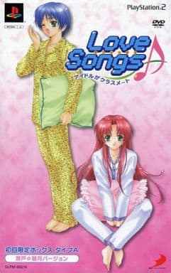 Love Songs Idol is a classmate First Limited Edition Type A Seto, Mizuki Version PlayStation2 Japan Ver. [USED]
