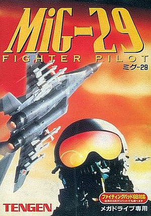 MiG 29 Fighter Pilot Mega Drive Japan Ver. [USED]