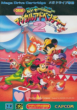 The Great Circus Mystery Starring Mickey & Minnie Mega Drive Japan Ver. [USED]