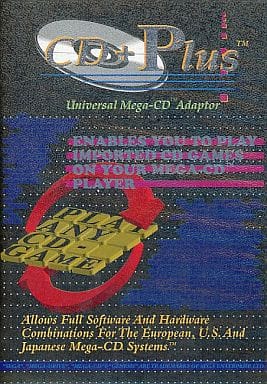 CD+PLUS Universal MEGA-CD Adaptor Peripheral Equipment Japan Ver. [USED]