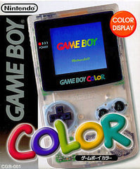 Game Boy Color Clear Nintendo Game Boy Series Console [USED]