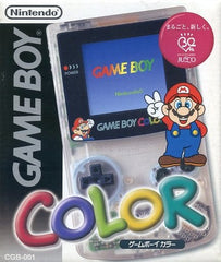 Game Boy Color Clear CGB-001 Jusco Original Mario Version Nintendo Game Boy Series Console [USED]