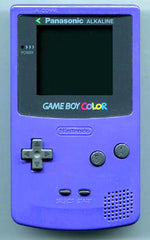 Game Boy Color Purple Panasonic ALKALINE Nintendo Game Boy Series Console [USED]