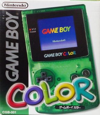 Game Boy Color Clear Green CGB-S-SMA-JPN Limited to Toys "R" Us Nintendo Game Boy Series Console [USED]