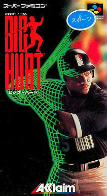 Frank Thomas Big Hurt Baseball Nintendo SNES Japan Ver. [USED]