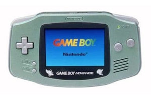 Game Boy Advance Celebi Green Nintendo Game Boy ADVANCE Series Console [USED]