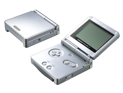 Game Boy Advance SP Platinum Silver AGS-S-ZVA Nintendo Game Boy ADVANCE Series Console [USED]