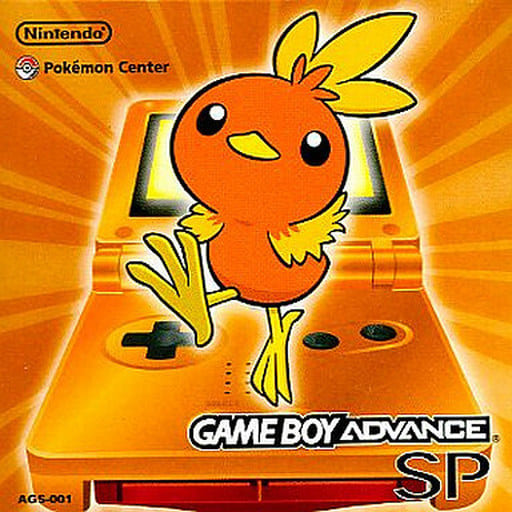 Game Boy Advance SP Torchic Orange AGS-S-ZPOA Nintendo Game Boy ADVANCE Series Console [USED]