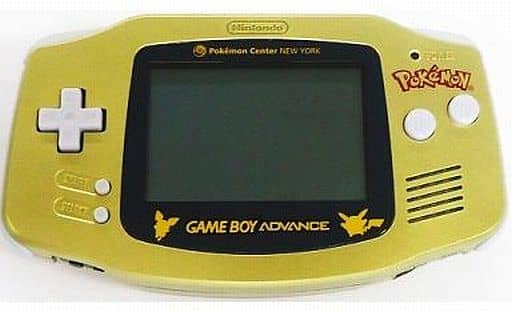 Game Boy Advance Gold AGB-001 NEWYORK.ver Nintendo Game Boy ADVANCE Series Console [USED]