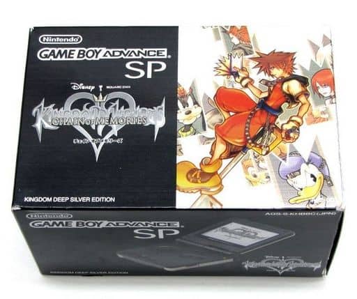 Game Boy Advance SP Kingdom Hearts Chain of Memories Bundled Version AGS-S-KHB8C Nintendo Game Boy ADVANCE Series Console [USED]