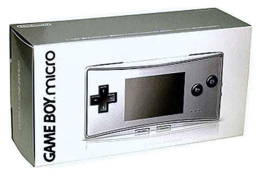 Game Boy Micro Silver OXY-S-AA Nintendo Game Boy ADVANCE Series Console [USED]