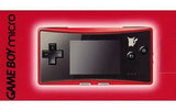 Game Boy Micro Red & Black OXY-S-PA Pokemon Version Nintendo Game Boy ADVANCE Series Console [USED]