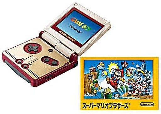 Game Boy Advance SP Famicom 20th Anniversary Famicom Version + Super Mario Bros. Reprint GBA Software AGS-S-FCPDSM-JPN Nintendo Game Boy ADVANCE Series Console [USED]