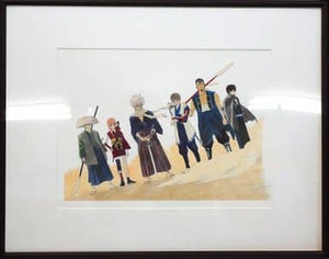 Gintama Duplicate Original Drawing With Frame Print [USED]