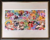 ONE PIECE Jump Festa 2010 Luxury Duplicate Original Drawing with Frame Print [USED]