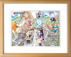 ONE PIECE Jump Festa 2010 Limited One Piece Duplicate Original Picture A Print [USED]