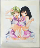 Kawashita Mizuki Strawberry 100% Autographed Framed Reproduction Original Picture Print [USED]