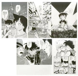 First half of 2014 Detective Conan 20th Anniversary Premium Present Campaign Prize A 5 Duplicate Original Drawings Set Print [USED]