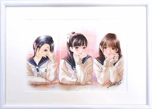 Mino Taro Autographed Loveplus Visa Card Limited Duplicate Frames Illustration Painting [USED]