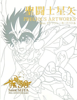 Saint Seiya PRECIOUS ARTWORKS from Galaxy Card Battle Design Works Japan Ver. [USED]