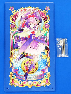 Witchy PreCure! JEWEL PORTRAIT Artboard Cure Magical With Accessories Painting [USED]