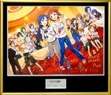 The Idolmaster Movie: Beyond the Brilliant Future! Launch Party Commemorative Memorial Photo Panel With Accessories Painting [USED]