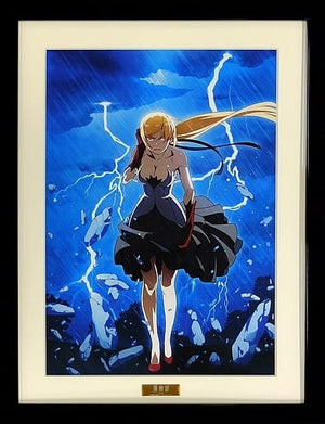 Kizumonogatari II: Nekketsu Character Fine Graph B A3 Painting [USED]