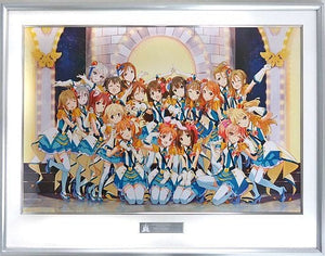 THE IDOLM@STER CINDERELLA GIRLS 4thLIVE TriCastle Story -346 Castle- Commemorative Memorial Panel With Accessories Painting [USED]