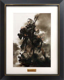 Nier: Automata Duplicate Original Drawing Character Fine Graph with Serial Number Painting [USED]