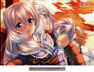 Amakano & Amakano -Second Season- Illustration Panel Exhibition A4 Acrylic Board Kutsuno Kanade Painting [USED]