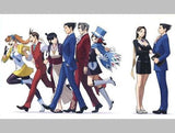 Ace Attorney Gallery Canvas Panel M3 Signboard Illustration Painting [USED]