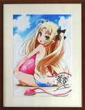 Haga Yui High-quality Digital Print with Autograph Lotte no Omocha! Painting [USED]